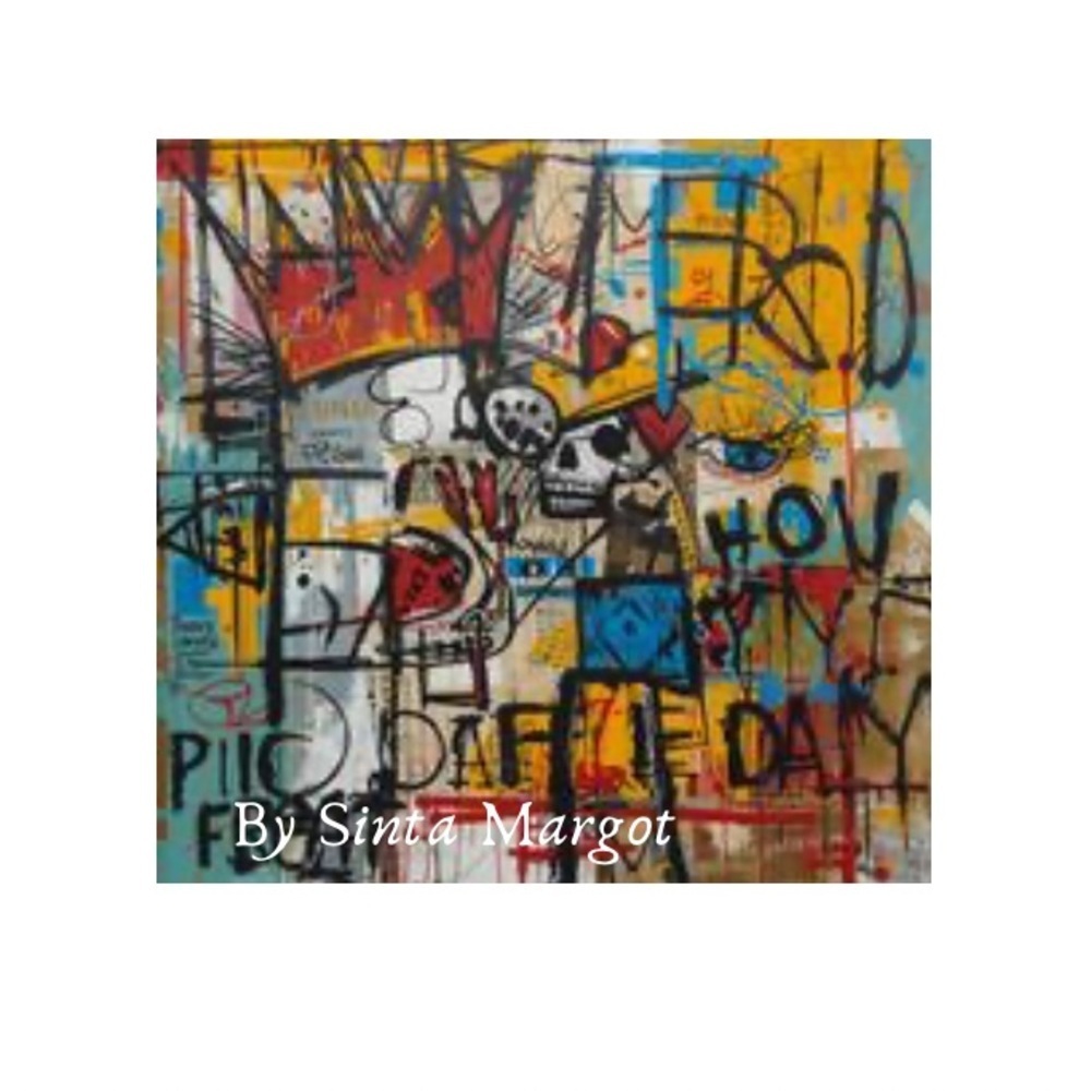 HANDCRAFTED digital art print Colorful Abstract Art Print

By me